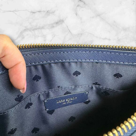 Kate Spade New York Cameron Stripe Tri Color Zip Crossbody Bag NWOT - Picture 7 of 15